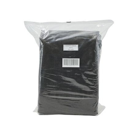 Tarps Now Tarp, 10 ft x 20 ft, 16 Mil, Olive Drab, Cotton Canvas CS-CFD10-1020